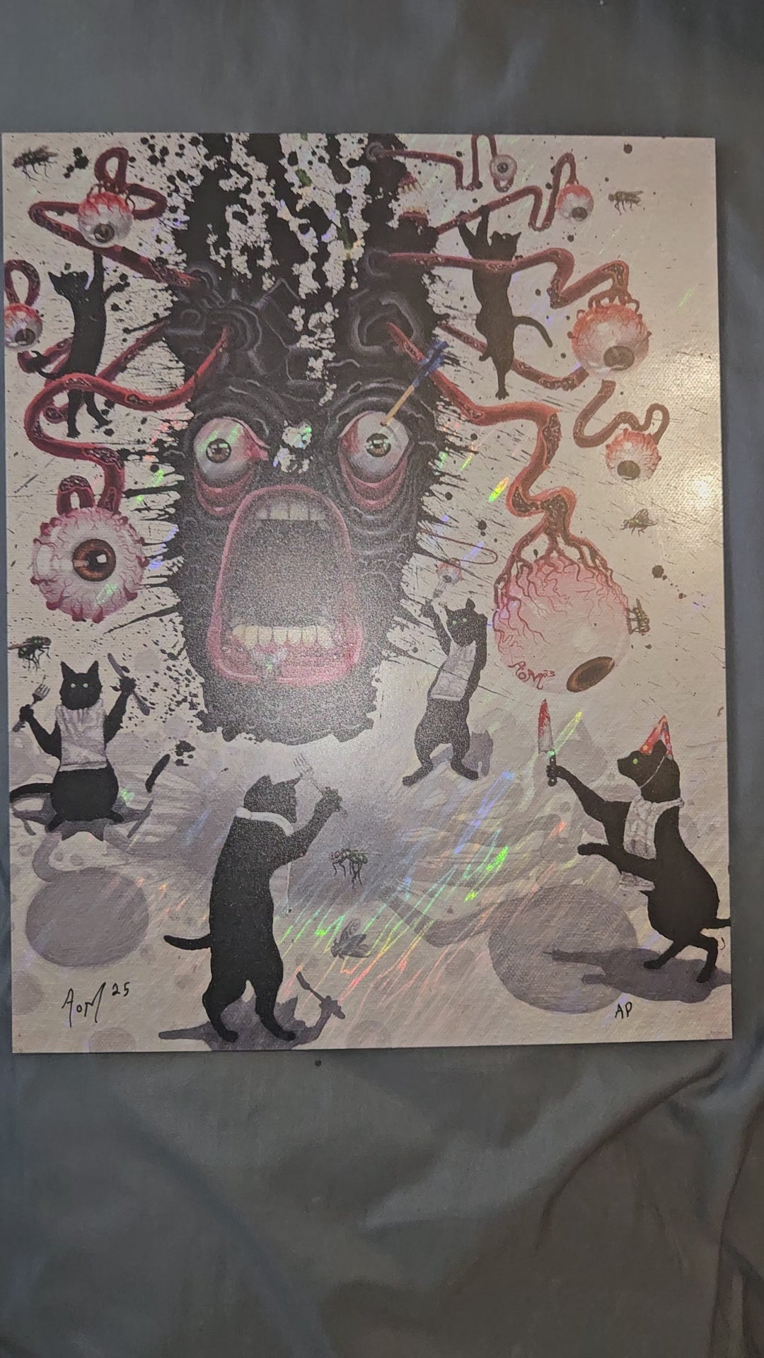 Fancy Feast - [11"×14" Holo-Giclee Foil Print]