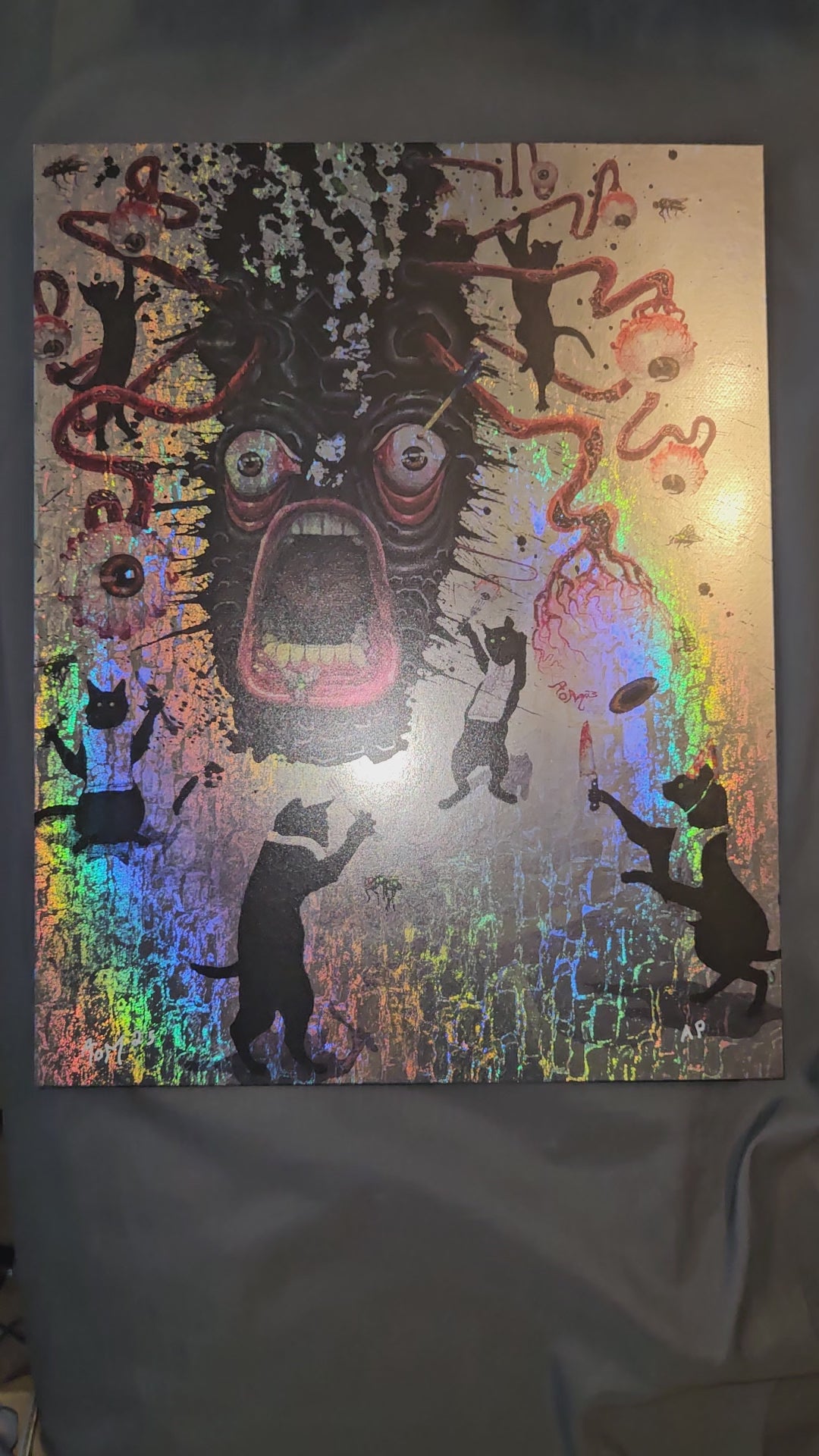 Fancy Feast - [11"×14" Holo-Giclee Foil Print]