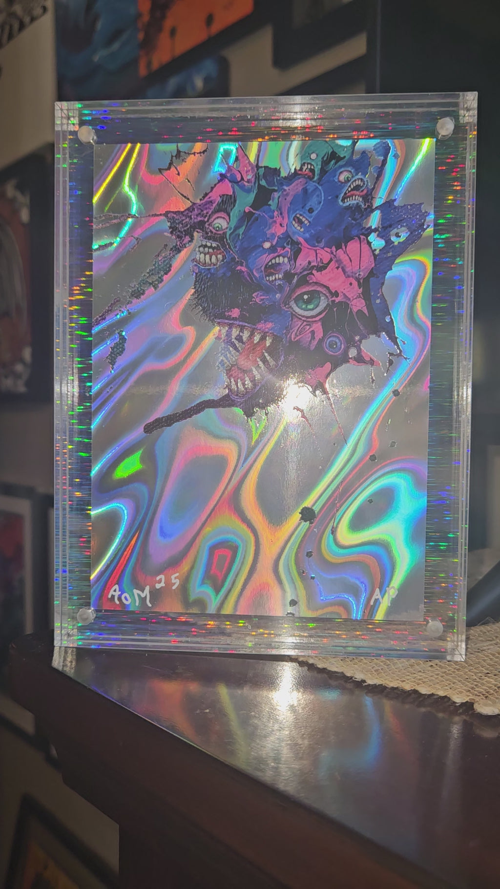 Creature Cluster - [5"×7" Holo-Giclee Foil Print]