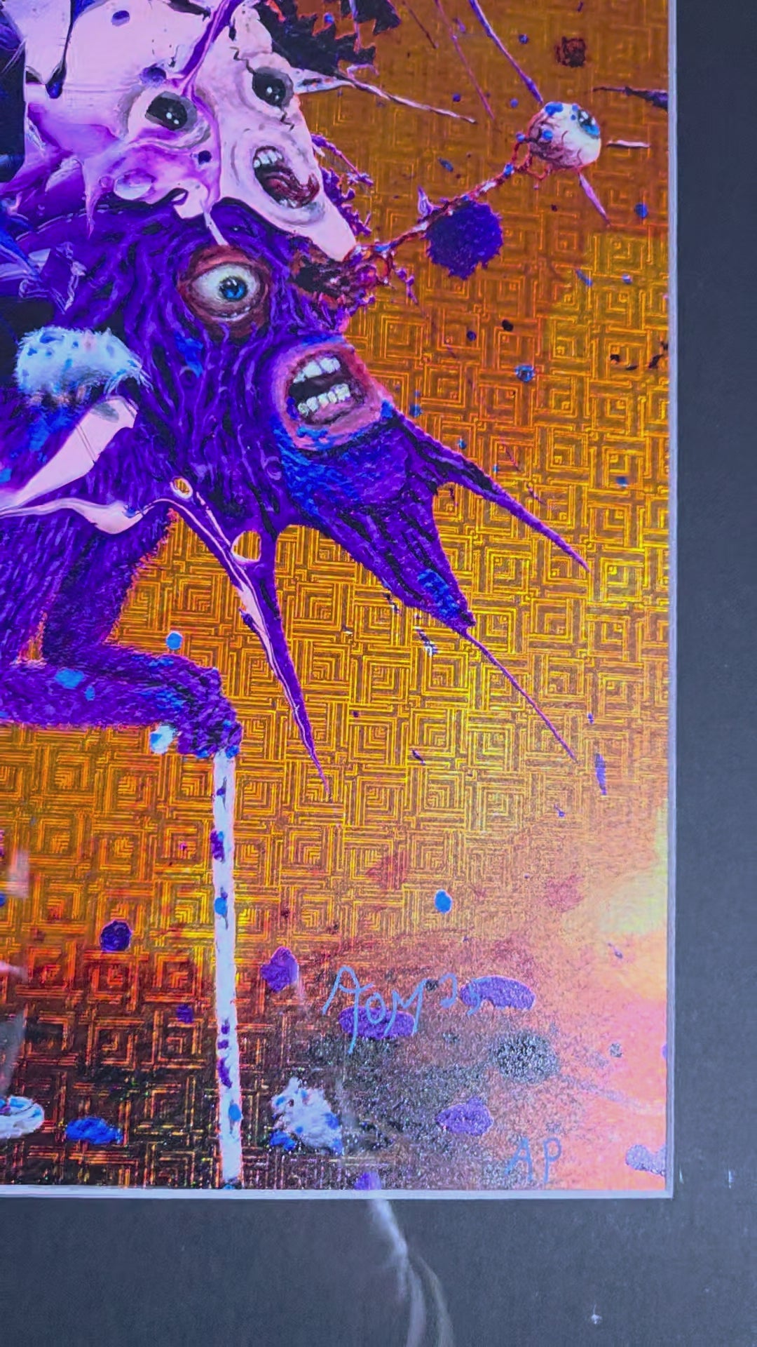 ★ Wheelchair-Bound ★ 16x20 Holo Giclee prints on FOIL paper