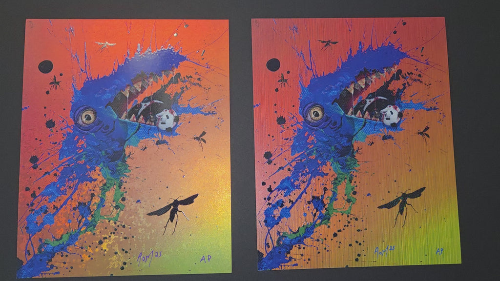 ☆ Chewy Chomp ☆ Holo-Giclee Foil prints