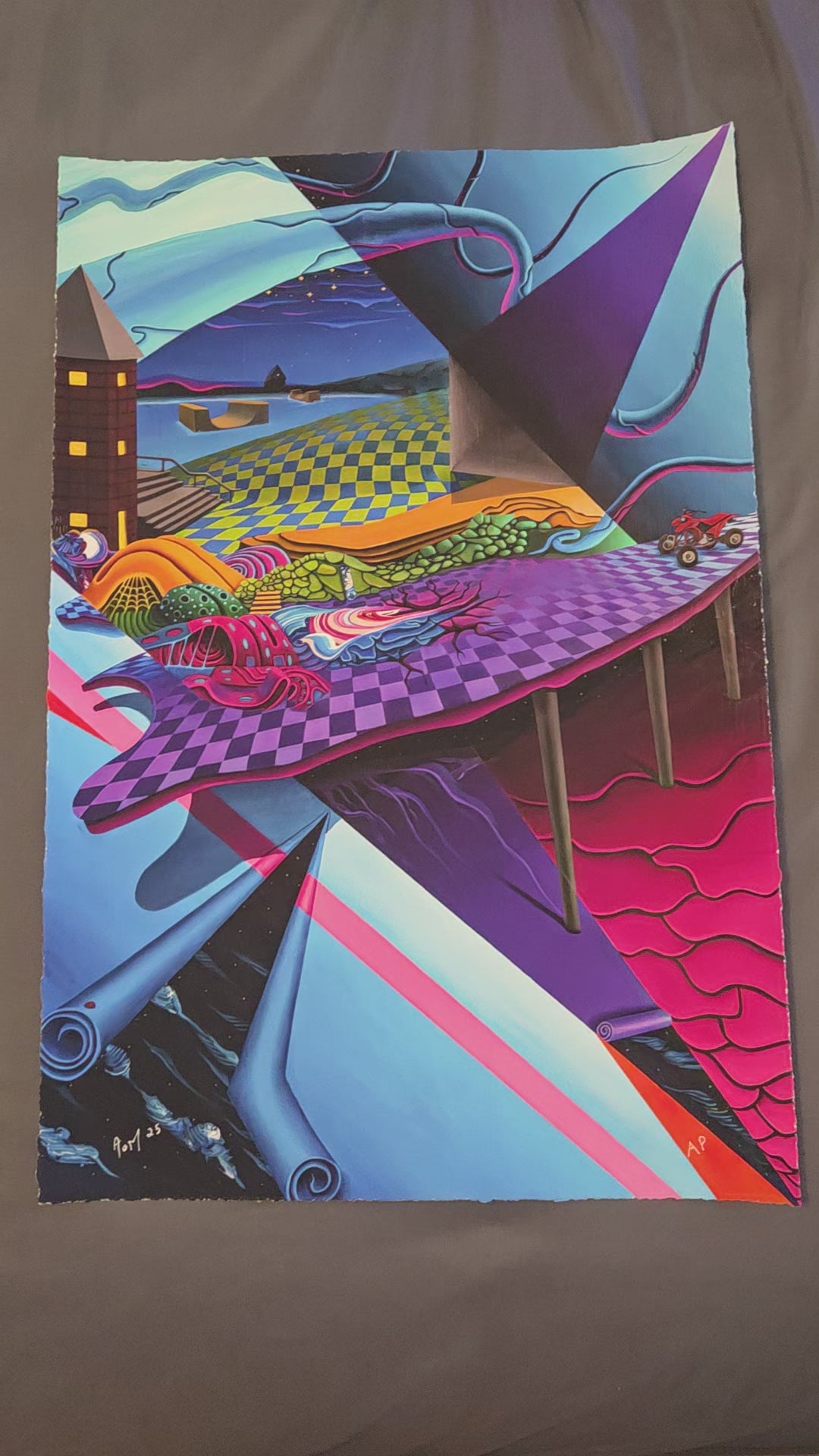 ☆Rolling Meadows☆ [16"×24" giclee print]