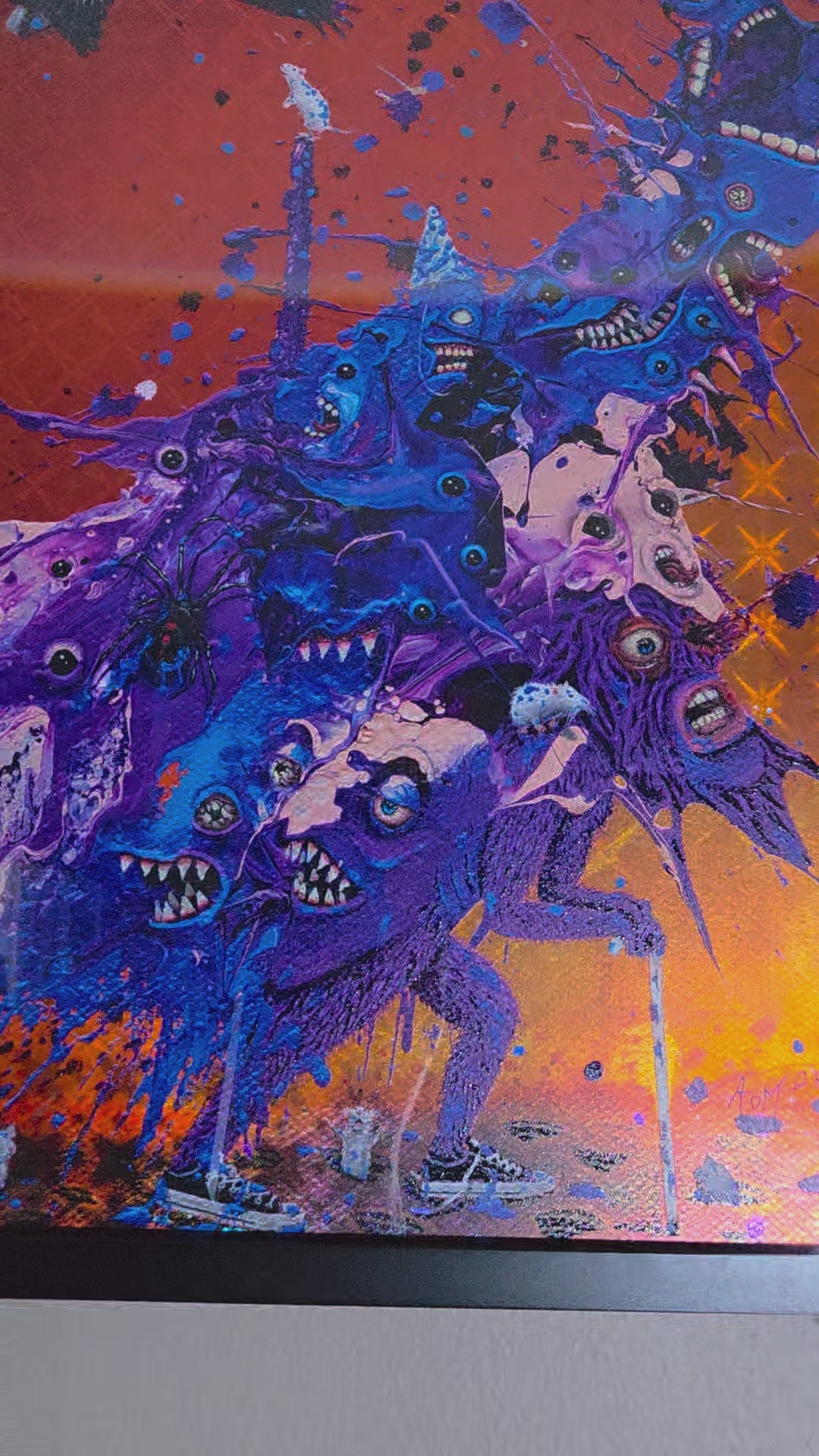 ★ Wheelchair-Bound ★ 16x20 Holo Giclee prints on FOIL paper