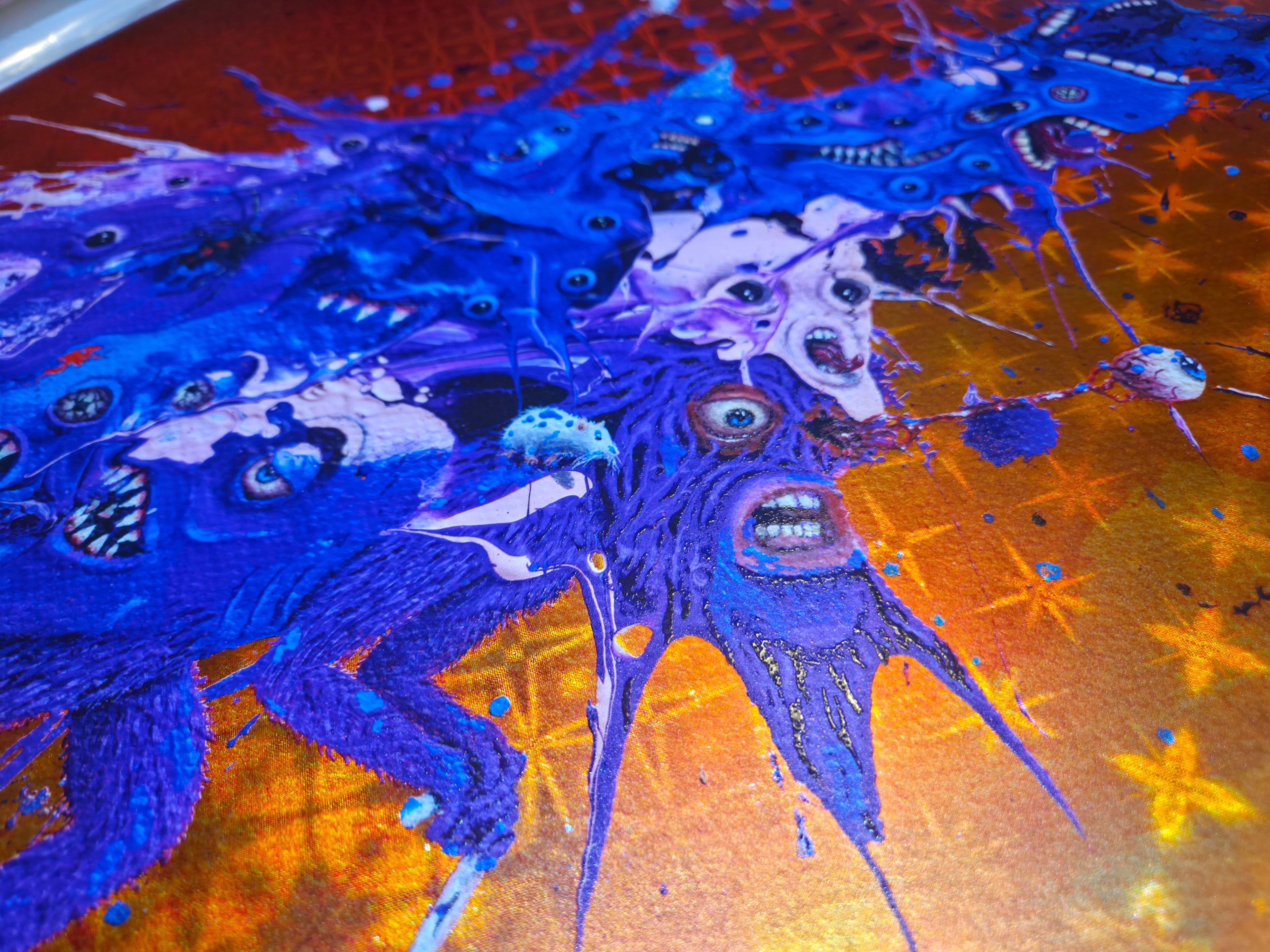 ★ Wheelchair-Bound ★ 16x20 Holo Giclee prints on FOIL paper
