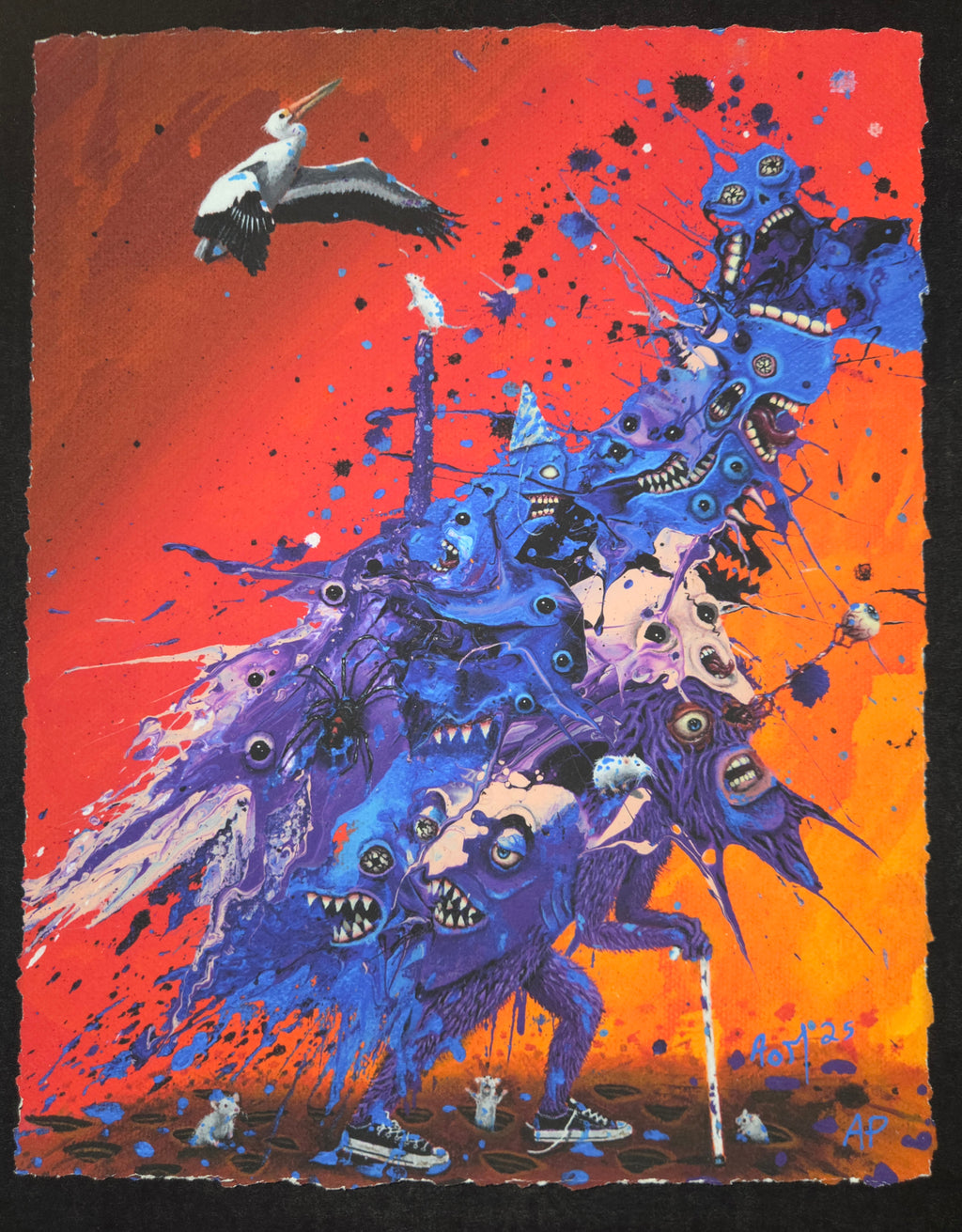 "Wheelchair-Bound" 8×10 giclee prints