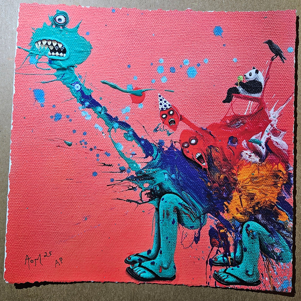 Party Patrol - [8"×8" Giclee Print]