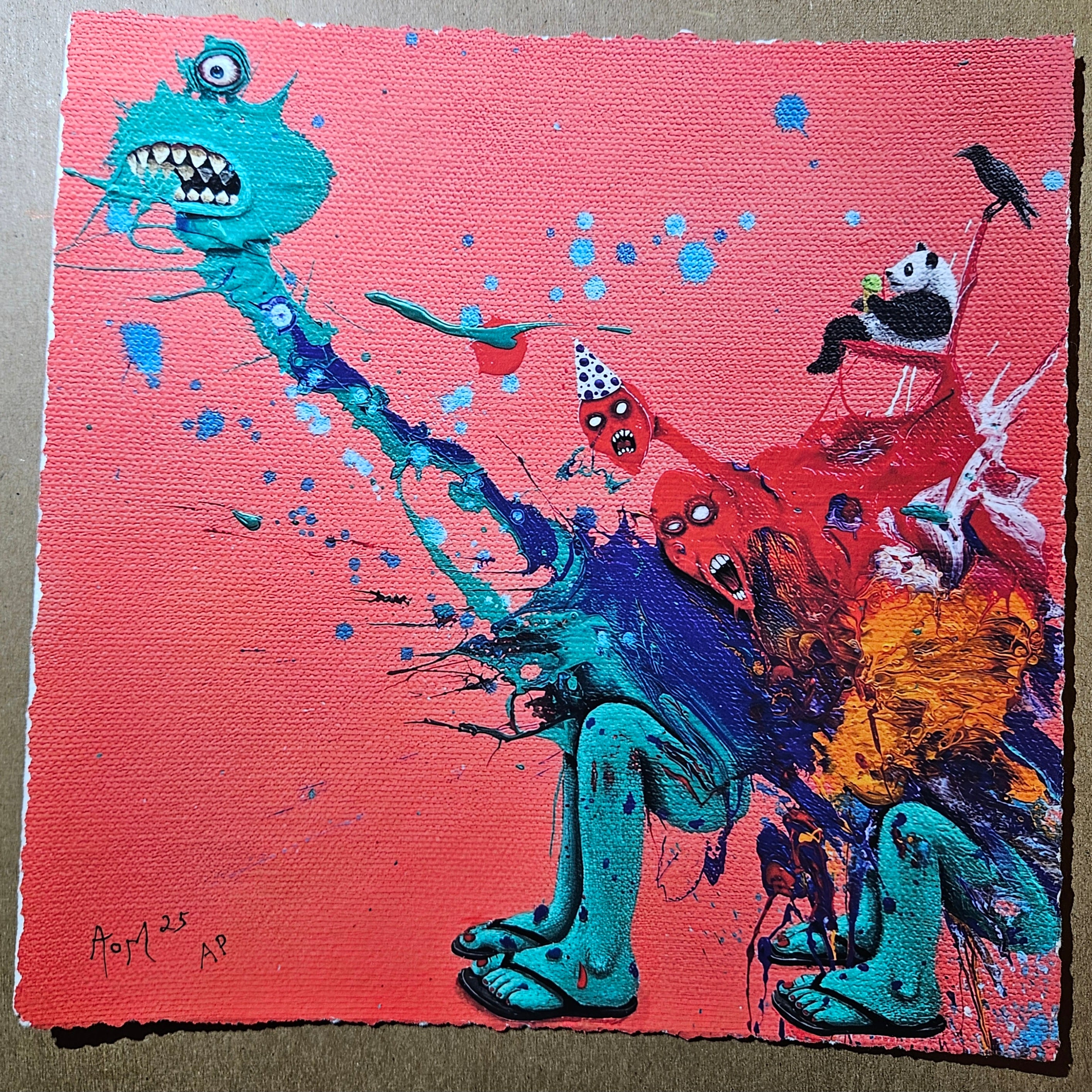 Party Patrol - [8"×8" Giclee Print]