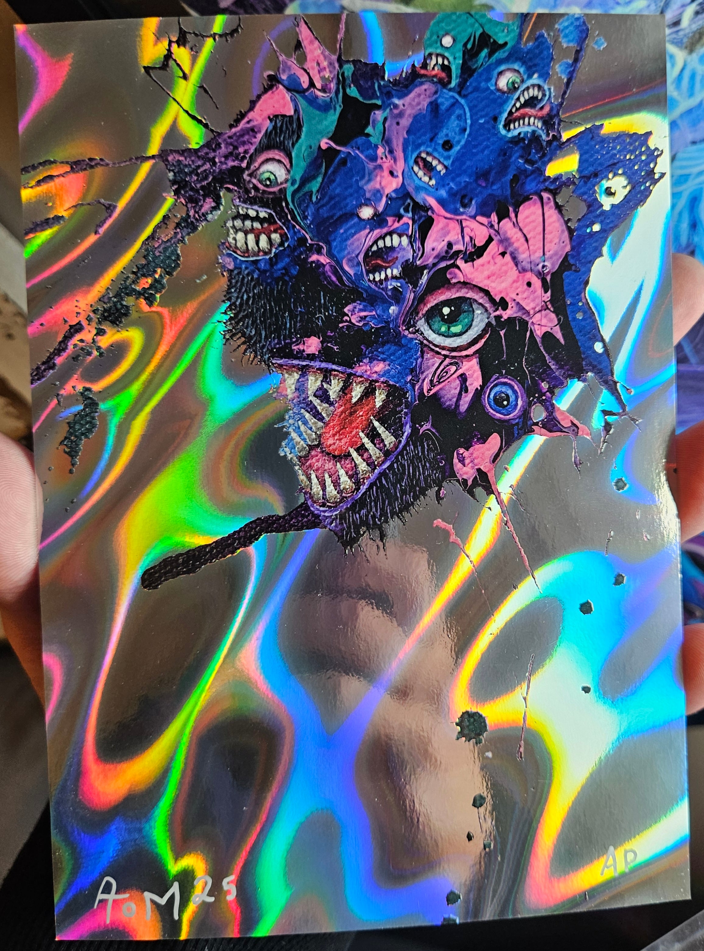 Creature Cluster - [5"×7" Holo-Giclee Foil Print]