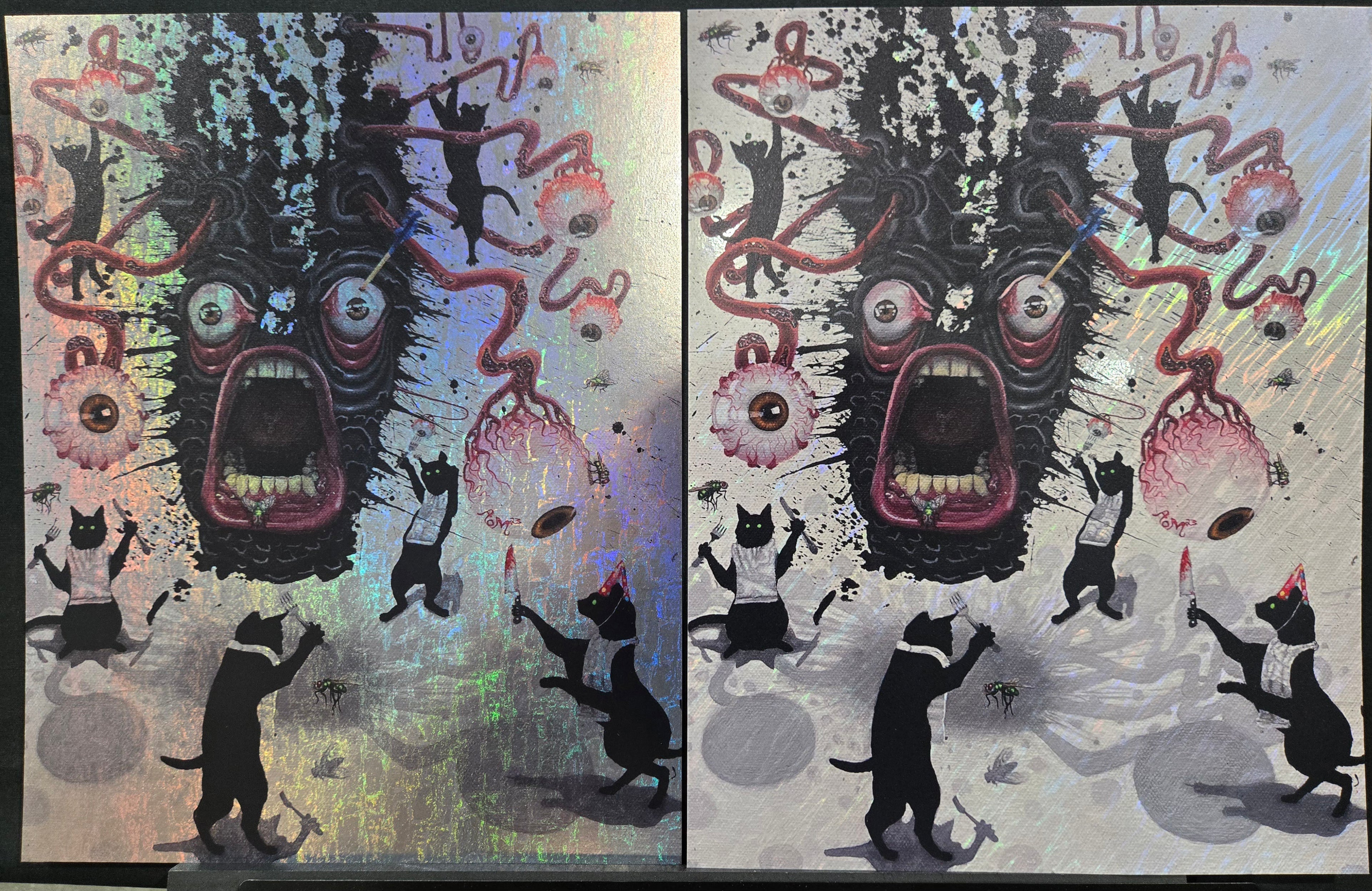 Fancy Feast - [11"×14" Holo-Giclee Foil Print]