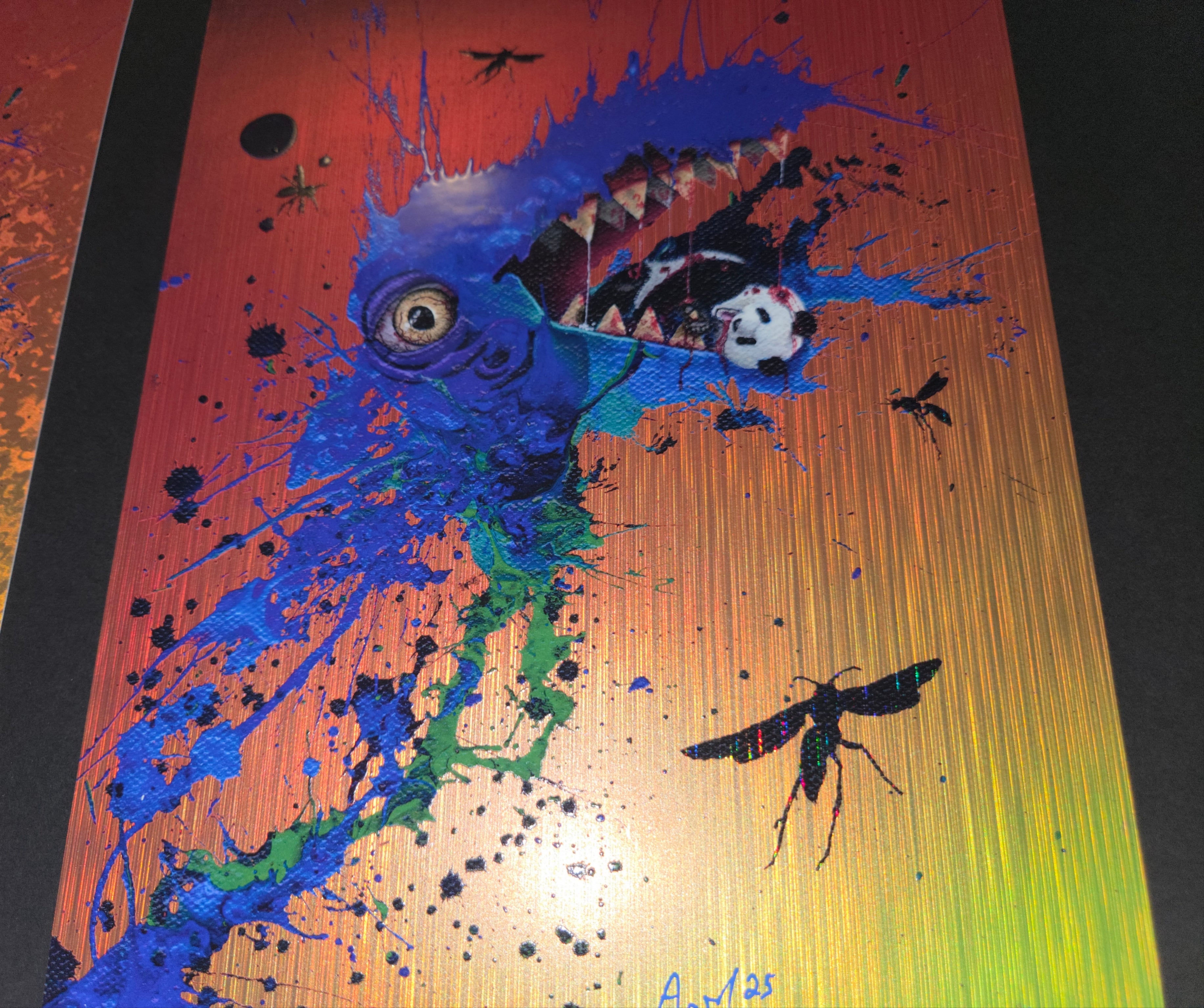 ☆ Chewy Chomp ☆ Holo-Giclee Foil prints