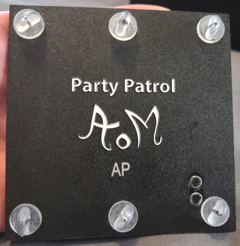 "Party Patrol" Enamel Pins