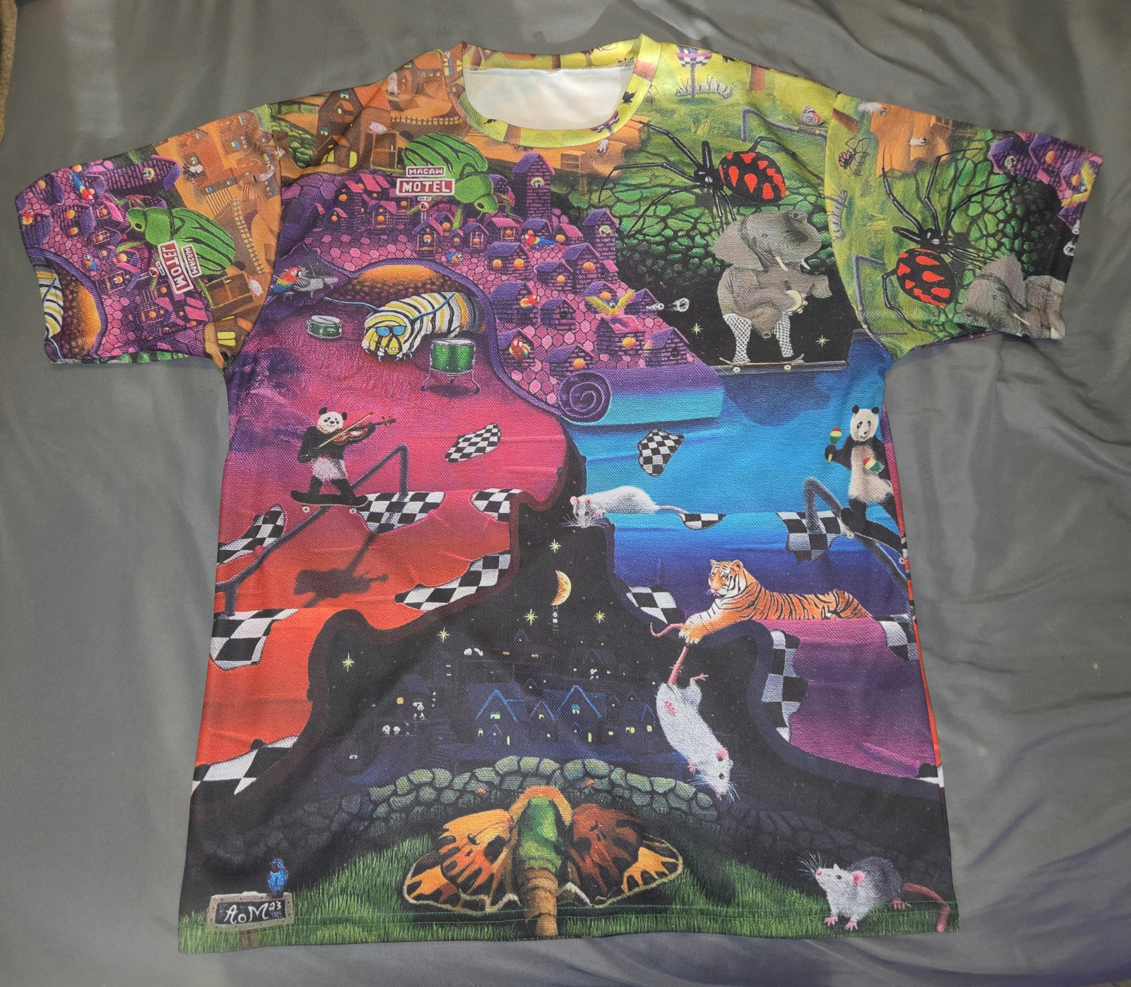 ☆Macaw Motel☆ t-shirts