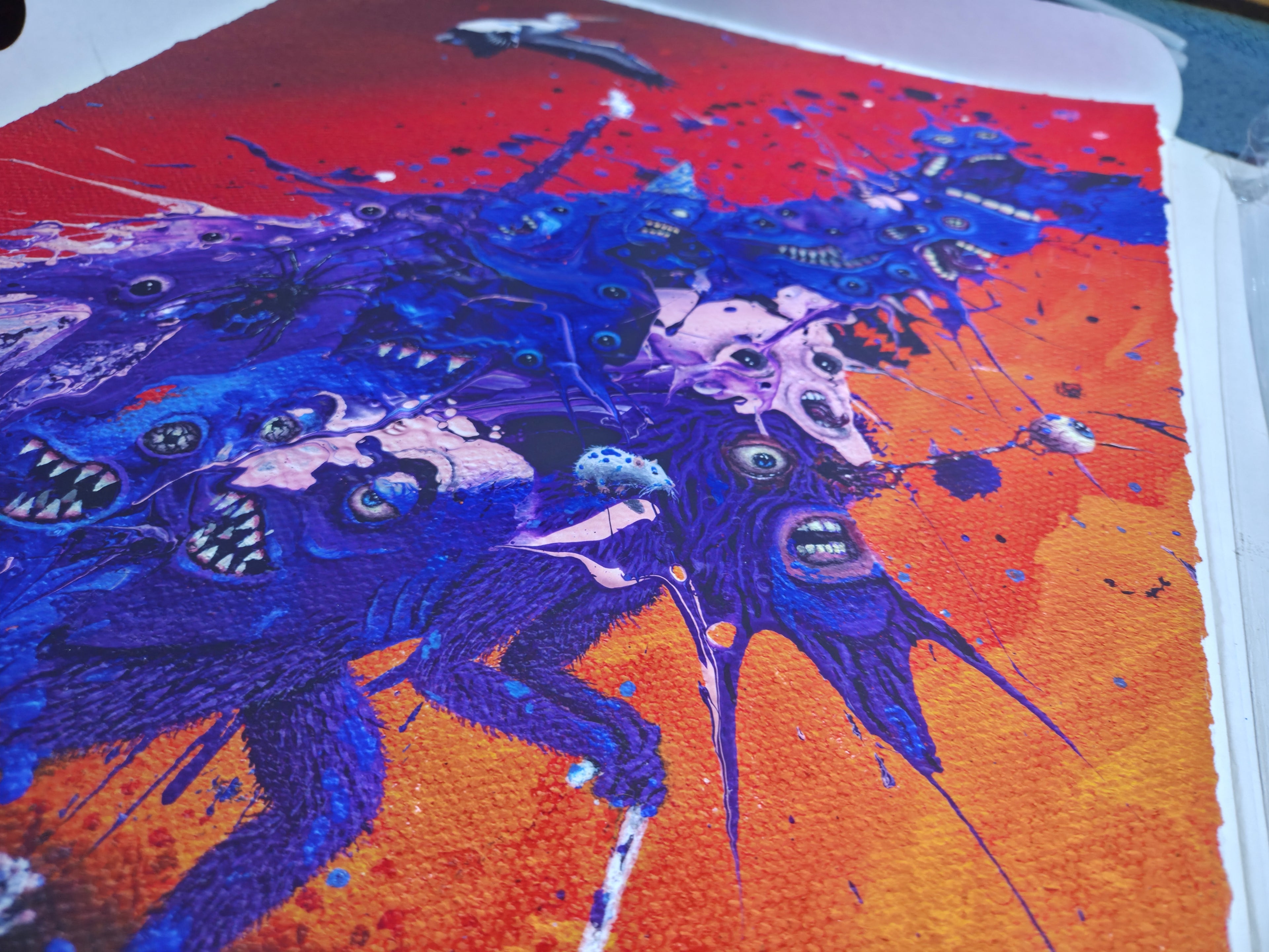 ★ Wheelchair-Bound ★ 16x20 GICLEE prints on cotton paper