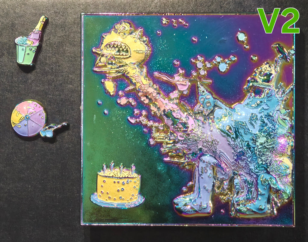 "Party Patrol" Enamel Pins