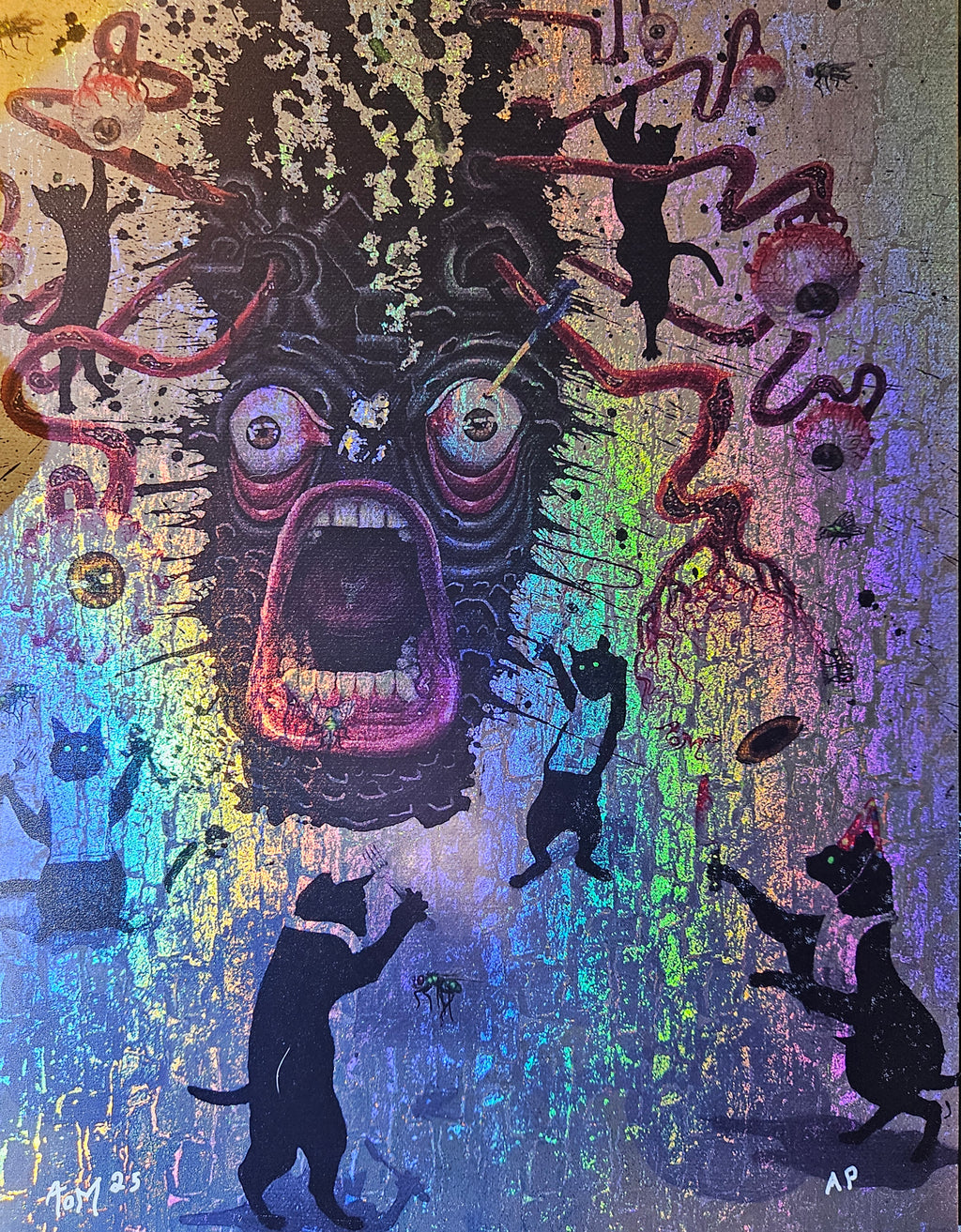 Fancy Feast - [11"×14" Holo-Giclee Foil Print]