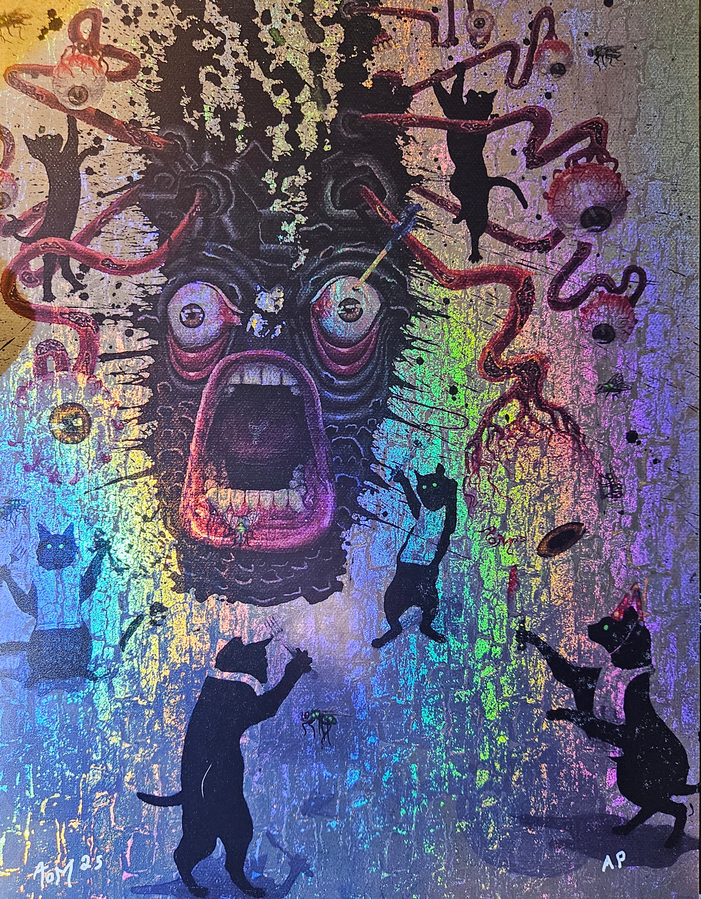 Fancy Feast - [11"×14" Holo-Giclee Foil Print]