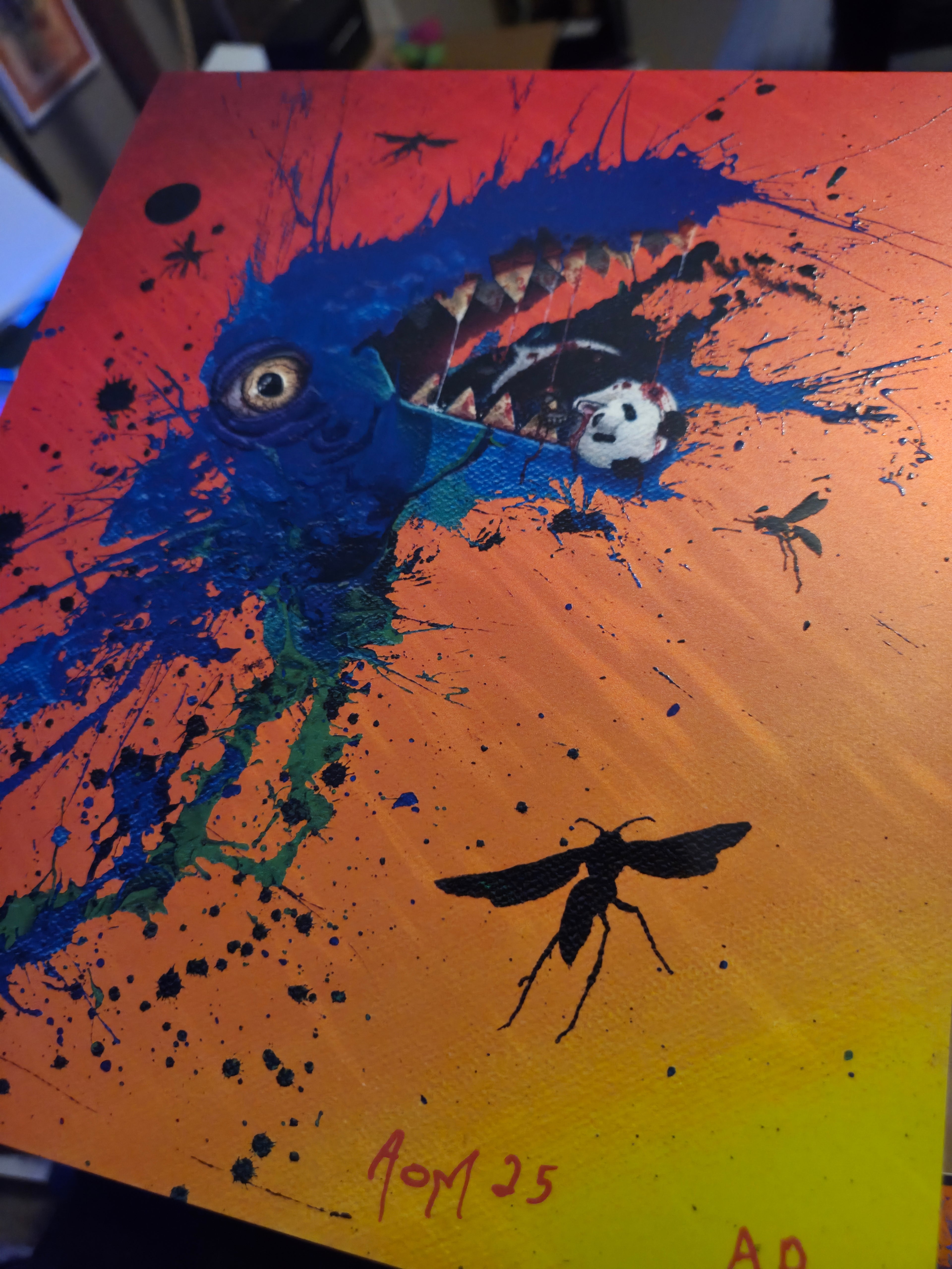 ☆ Chewy Chomp ☆ Holo-Giclee Foil prints