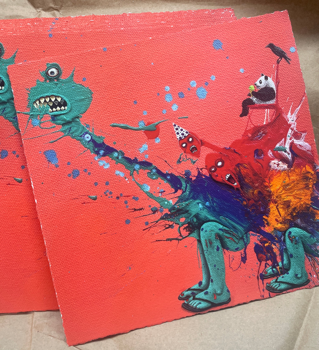 Party Patrol - [8"×8" Giclee Print]