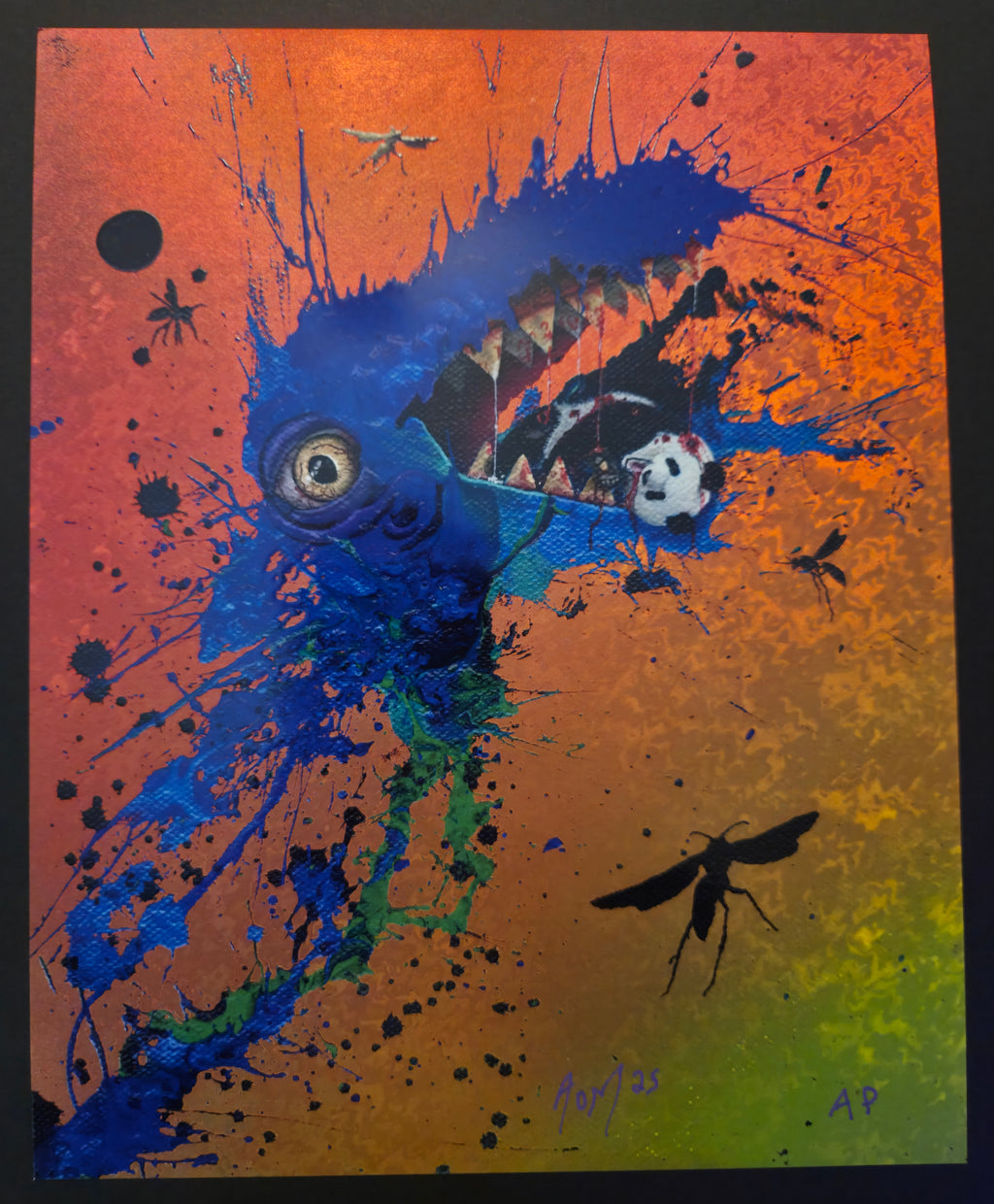 ☆ Chewy Chomp ☆ Holo-Giclee Foil prints
