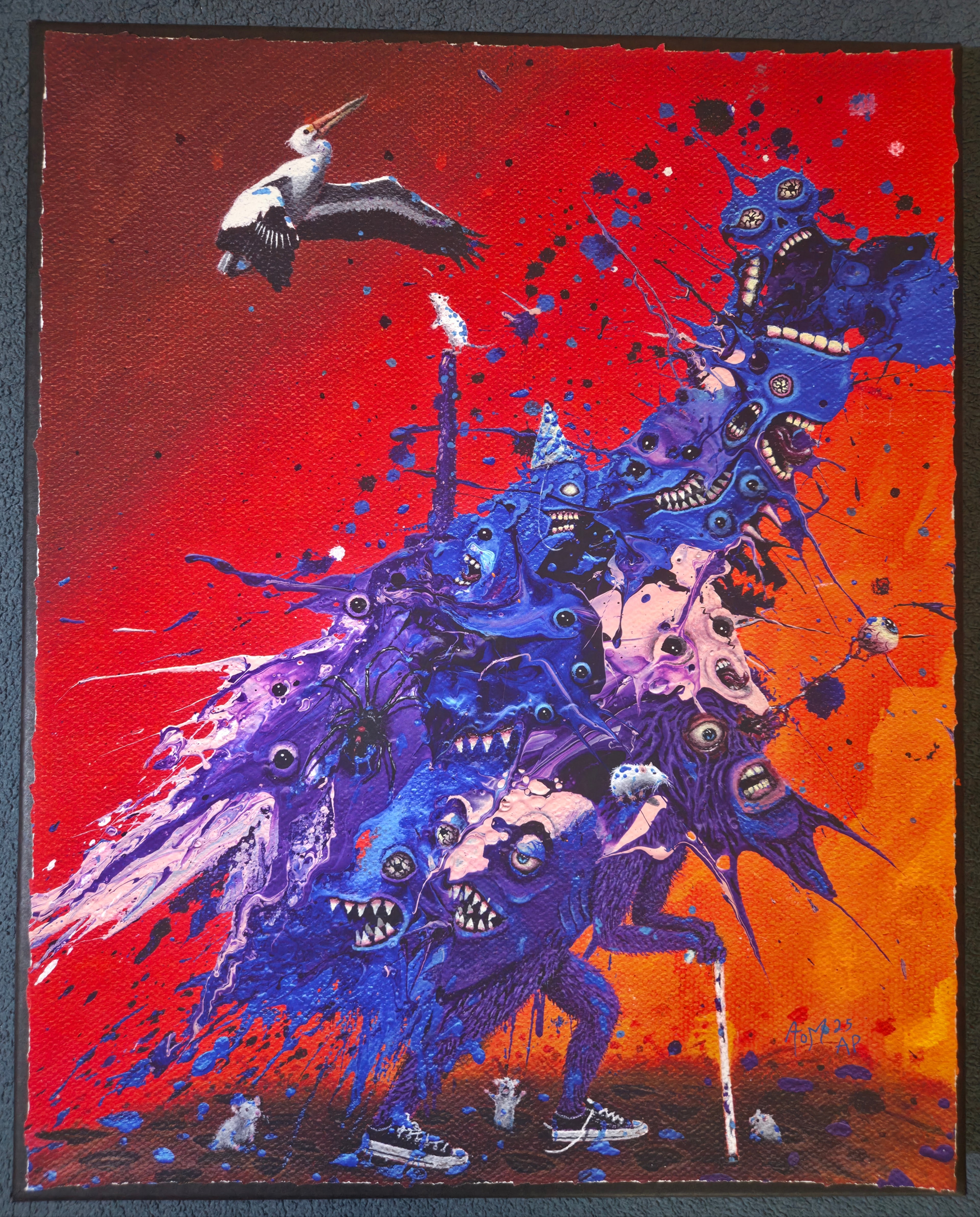 ★ Wheelchair-Bound ★ 16x20 GICLEE prints on cotton paper