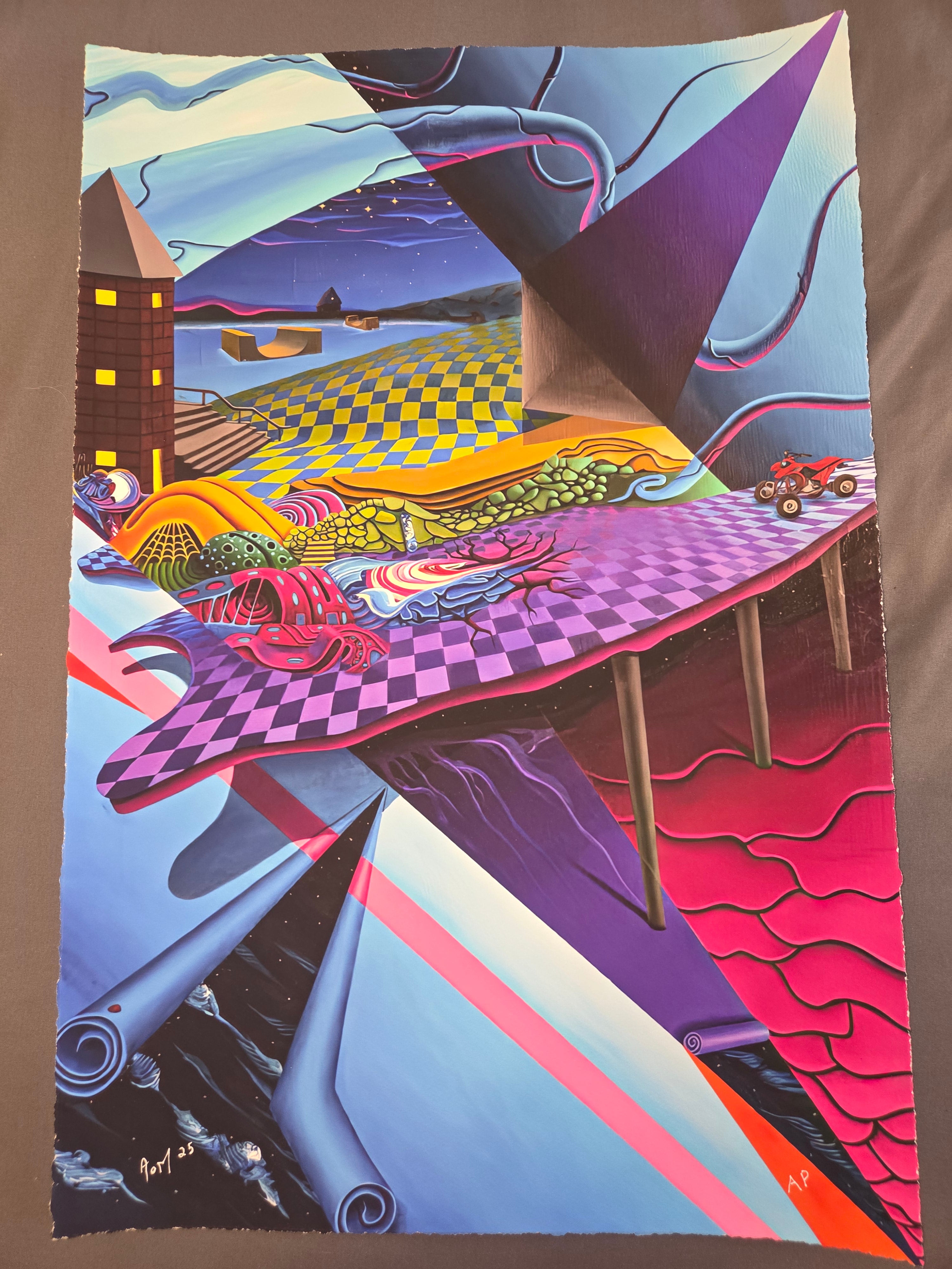 ☆Rolling Meadows☆ [16"×24" giclee print]