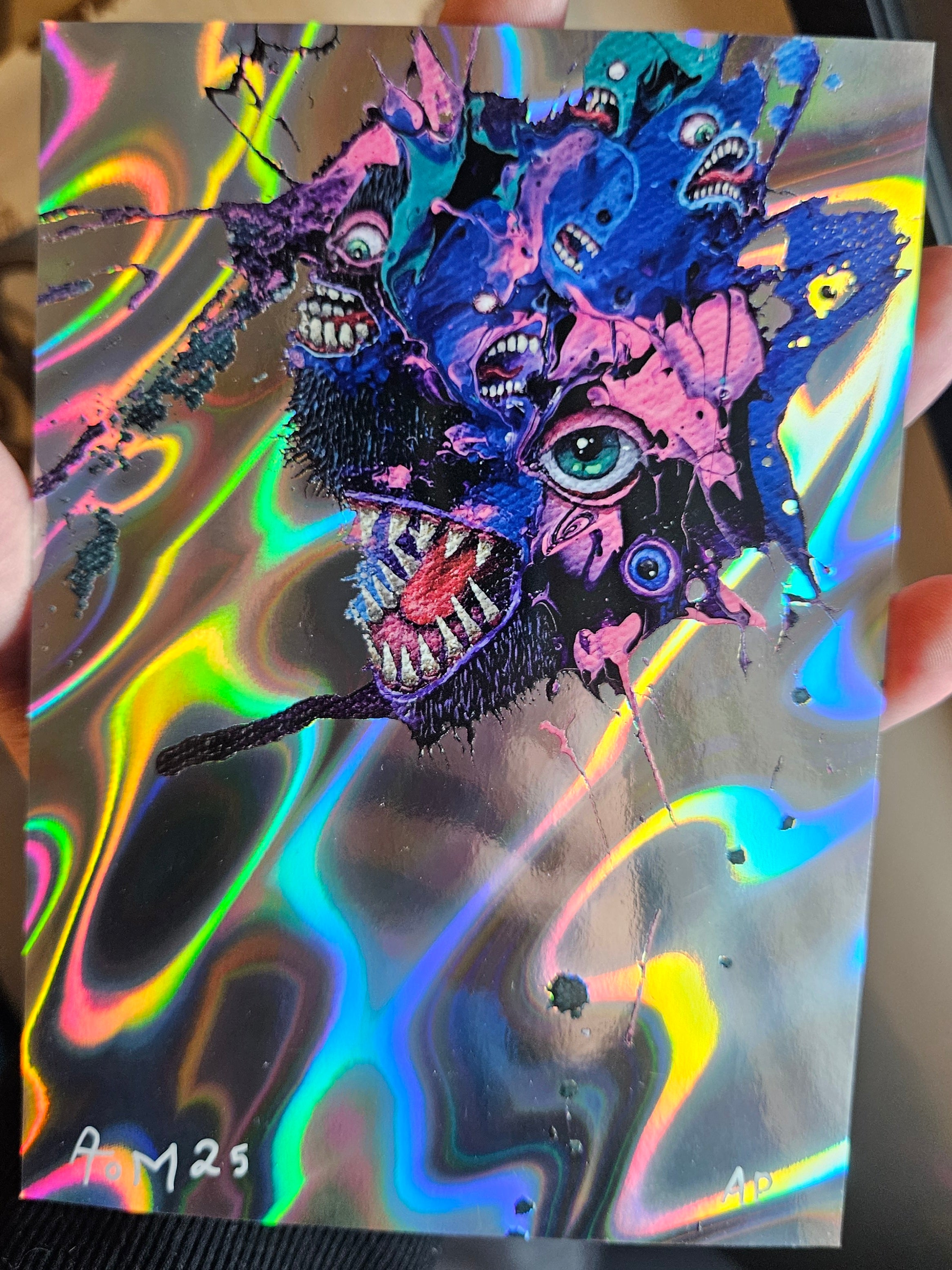 Creature Cluster - [5"×7" Holo-Giclee Foil Print]