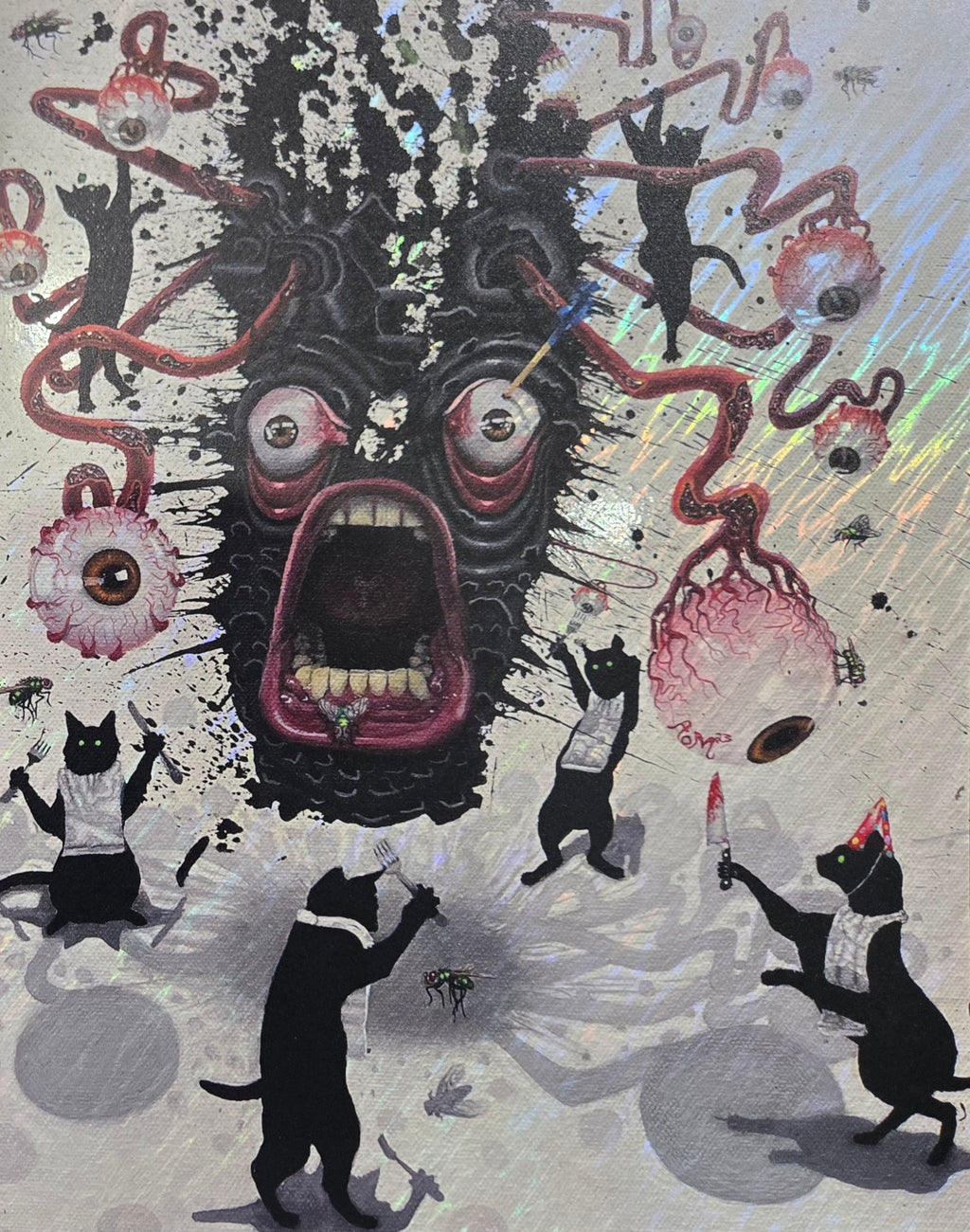 Fancy Feast - [11"×14" Holo-Giclee Foil Print]