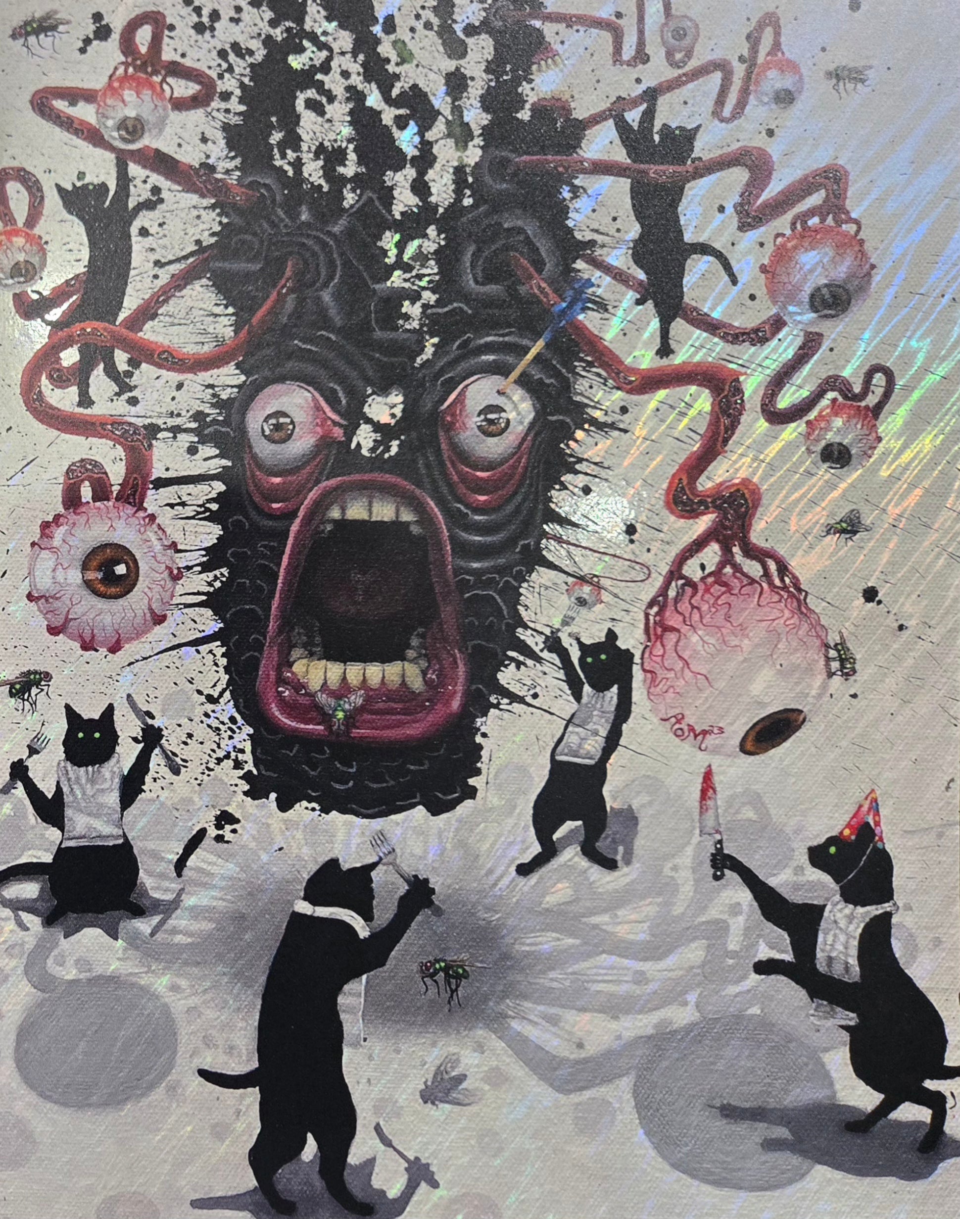 Fancy Feast - [11"×14" Holo-Giclee Foil Print]