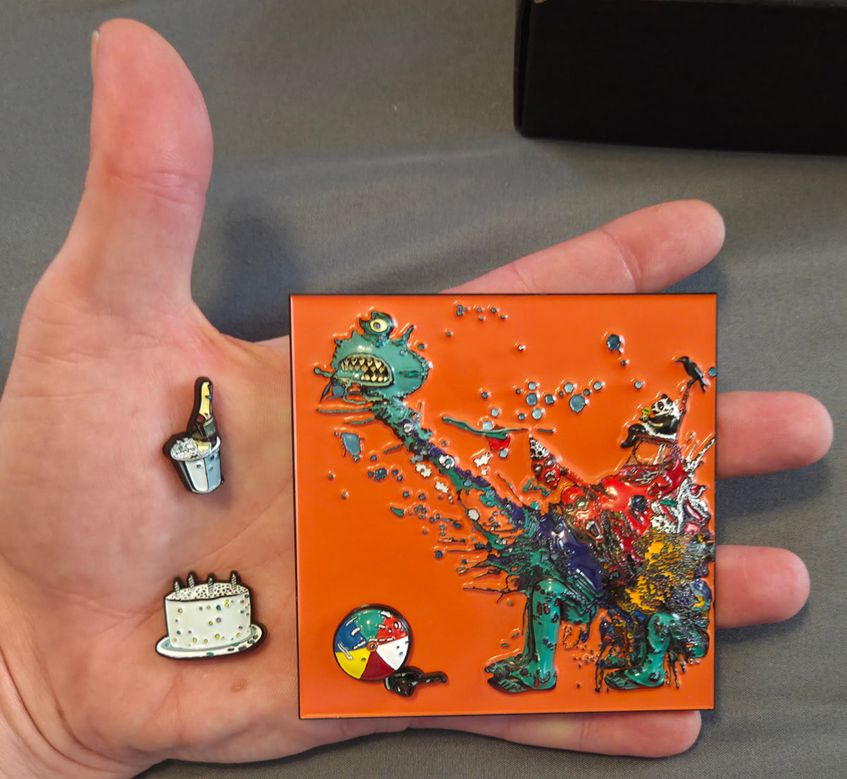 "Party Patrol" Enamel Pins